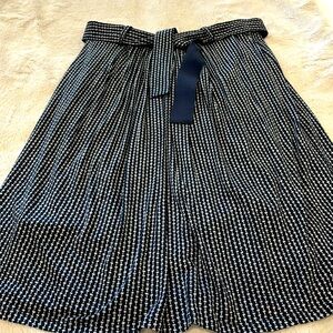 Max Mara lined navy skirt